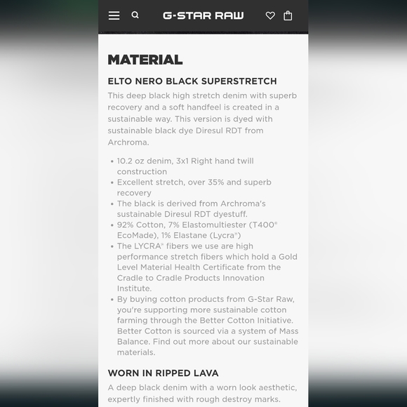 G-Star Lynn Mid Jeans - Black Ripped 26x30 - Picture 10 of 10